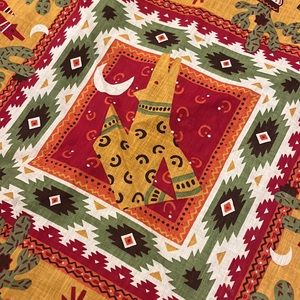 vintage Southwest Native American bandanna